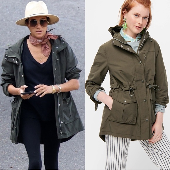 J. Crew Jackets & Blazers - J. Crew ‘Perfect Lightweight Jacket' in "Dark Moss" Size SP ASO Meghan Markle